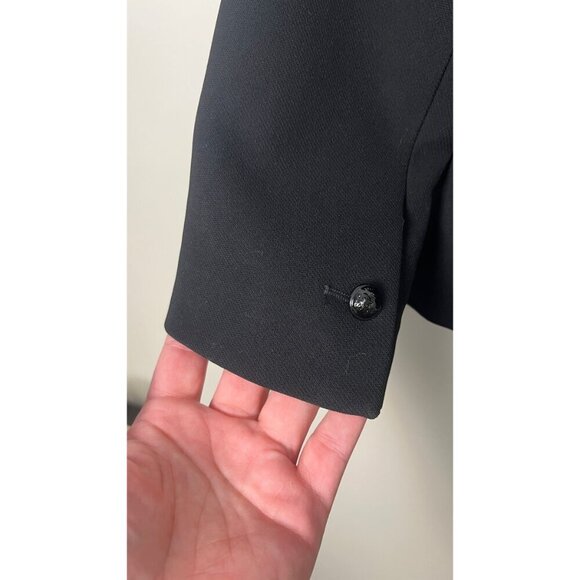 CLAUDIE PEIRLOT STRUCTURED BLACK JACKET 36 4/6 - Picture 6 of 10